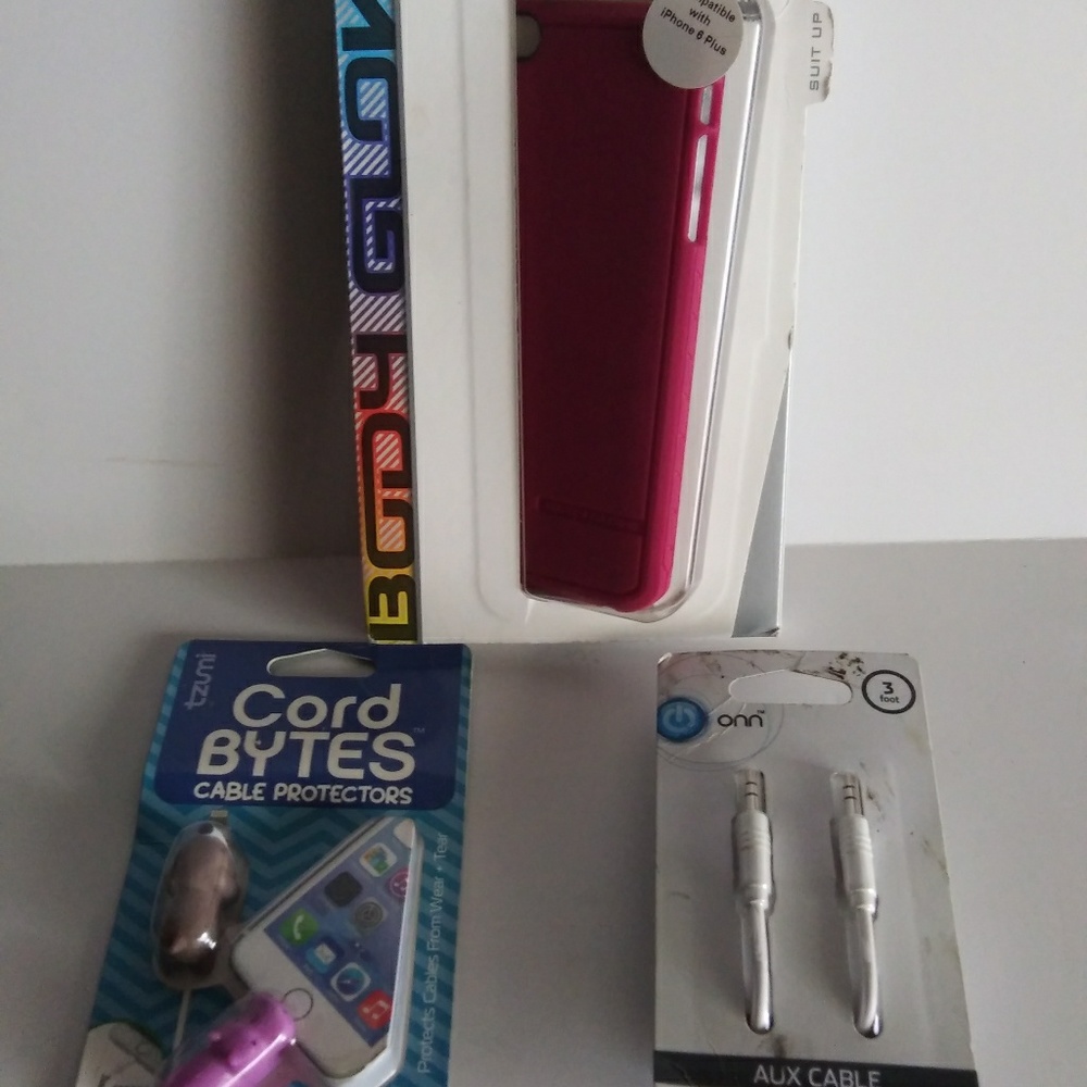 Iphone 6 plus cellphone case with accessories